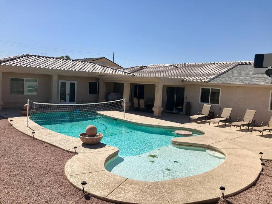Private View On The Lake Side Of 95! Sleeps 16 Lake Havasu City Extérieur photo
